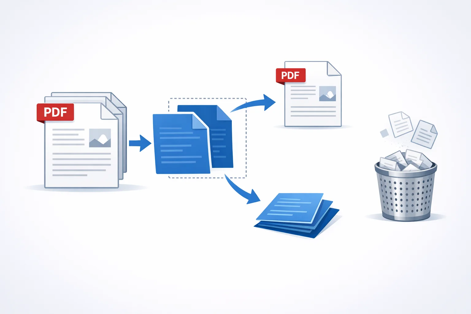 PDF-Seiten herausschneiden