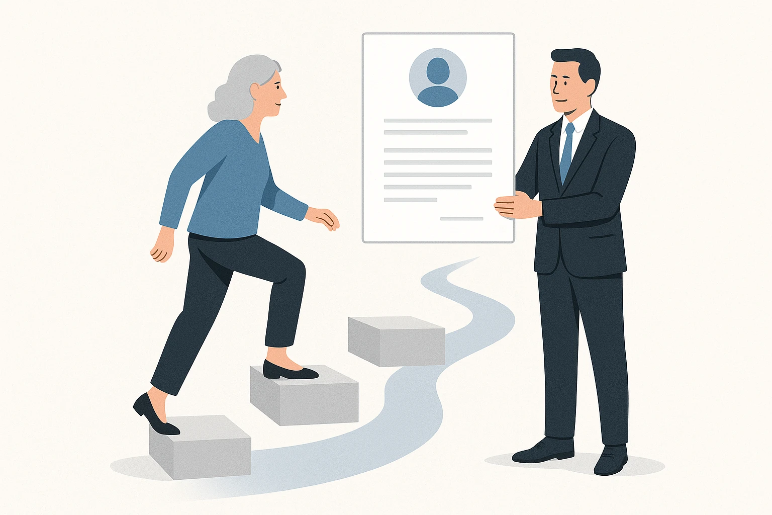 Vorschaubild zu Bewerbung über 50: Anschreiben, das Erfahrung sichtbar macht